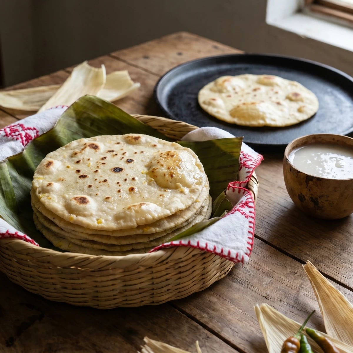 Tortilla de Maíz Nuevo Tabasqueña