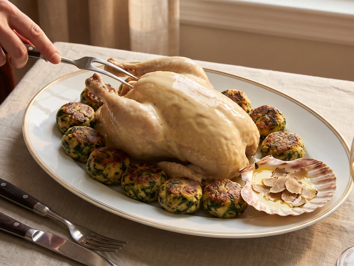 Poularde Princesse Hélène - Chef Juliette