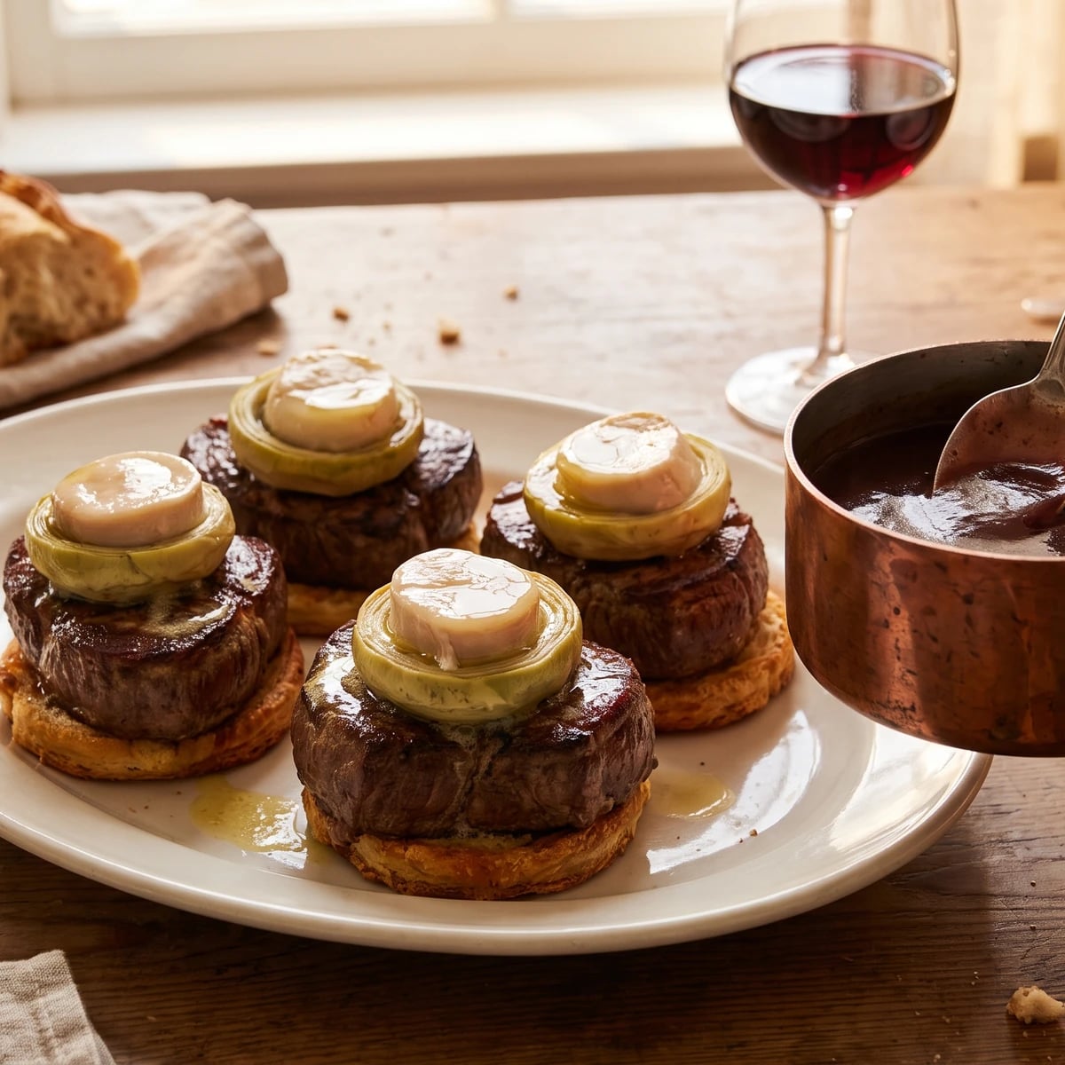 Tournedos Rachel