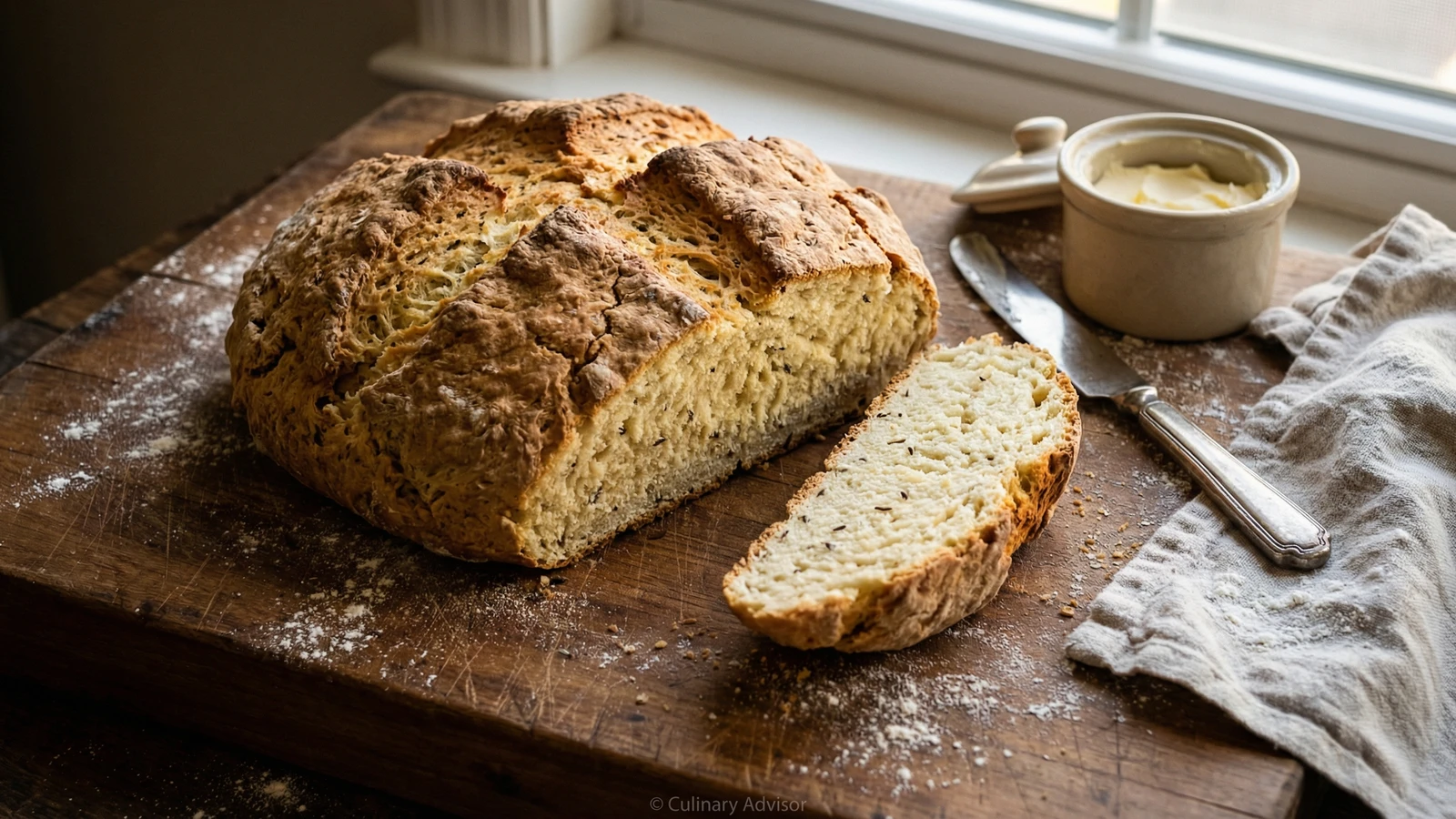 Irish Soda Bread with Caraway