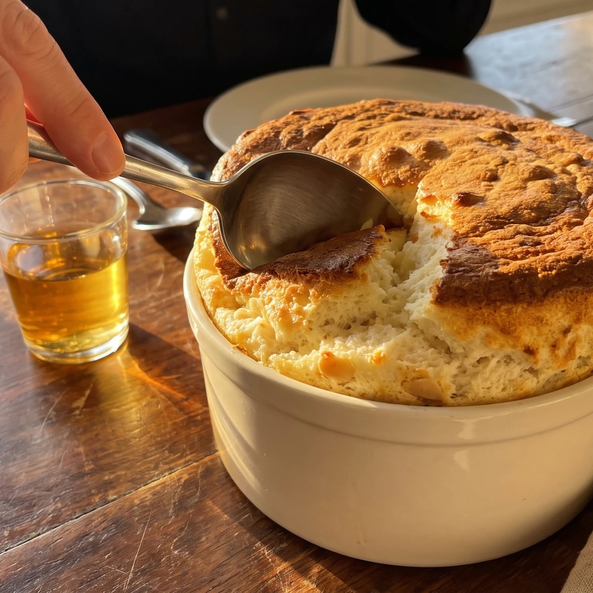 Almond Soufflé
