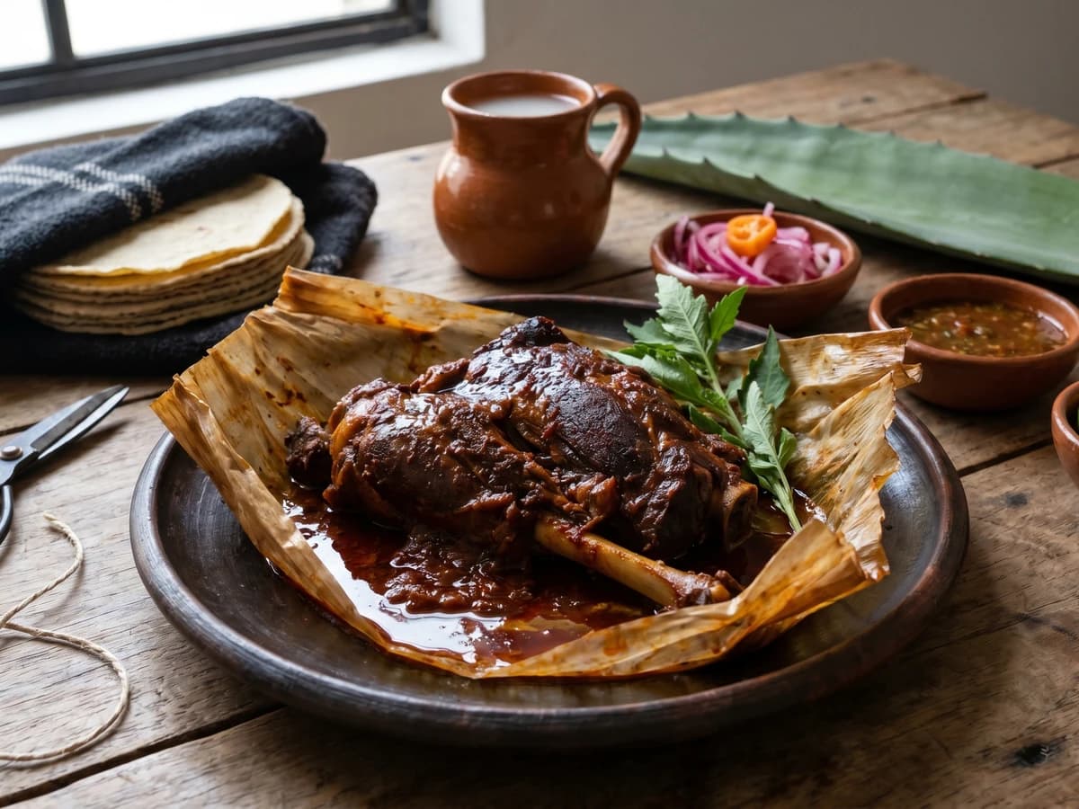 Mixiotes de Borrego - Chef Lupita