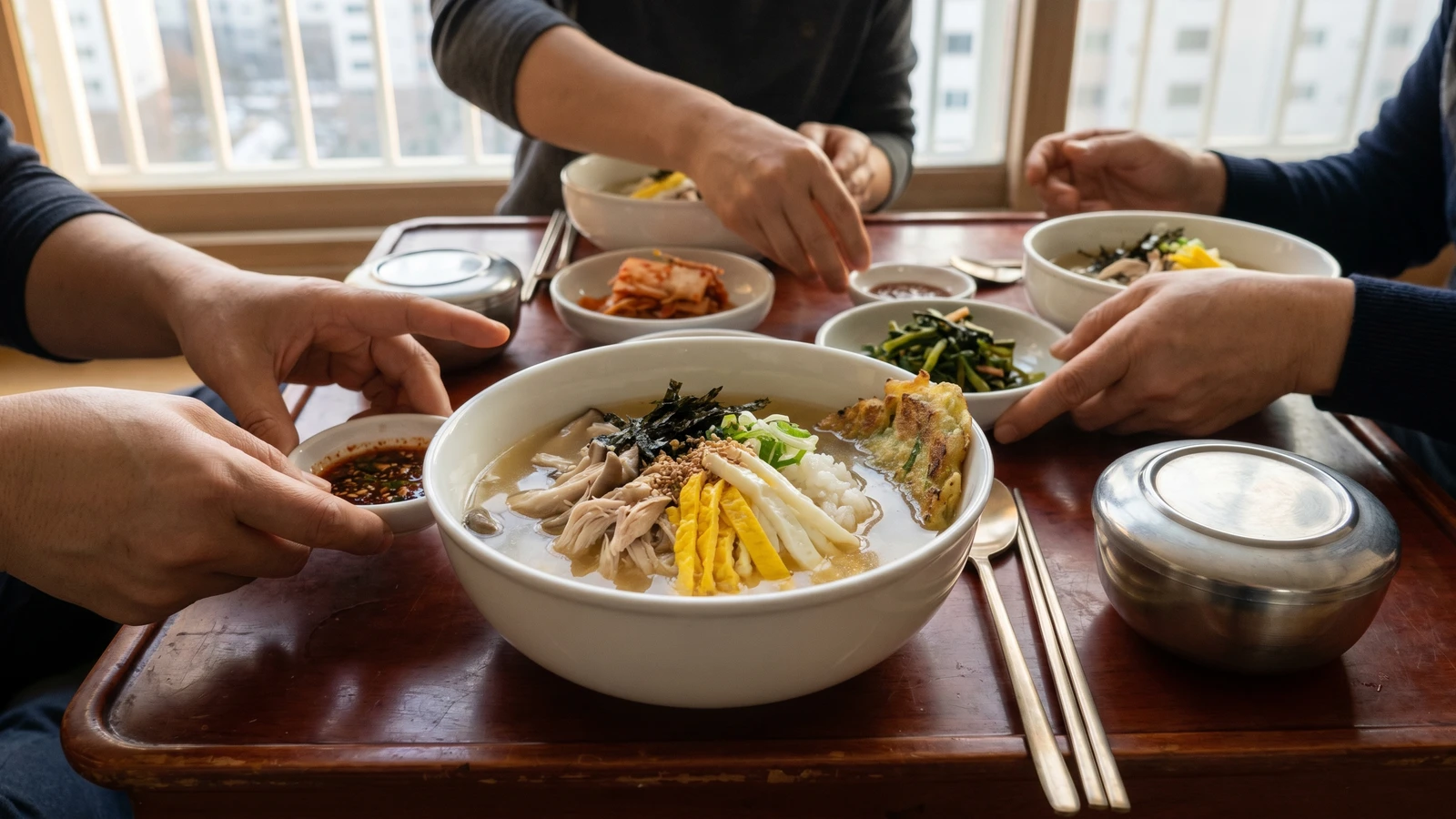 Pyongyang-onban (Pyongyang Chicken Rice Soup)