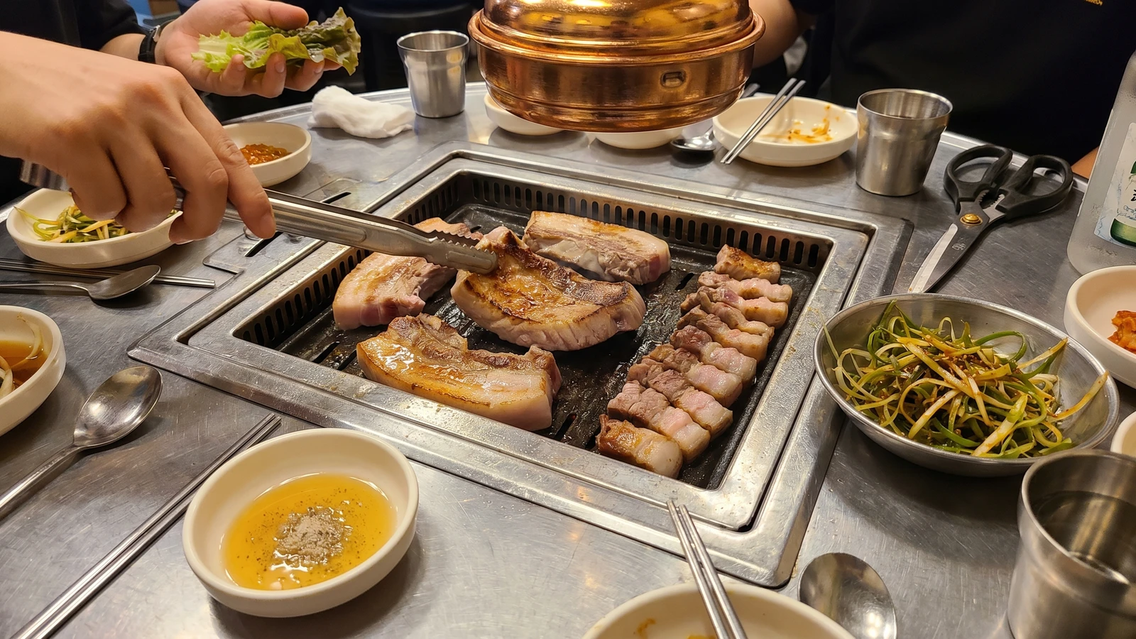 Hangjeongsal-gui (항정살구이, Grilled Pork Jowl)