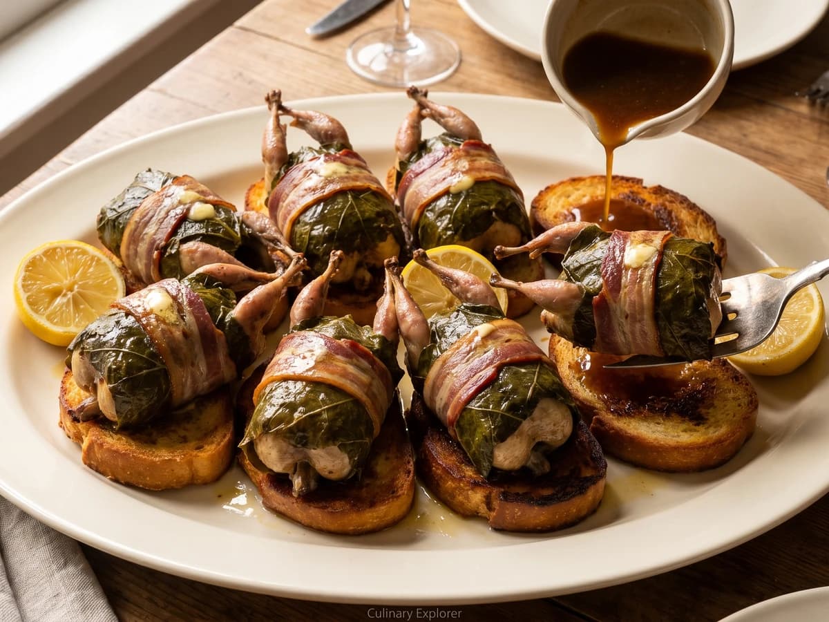 Quails - Chef Juliette