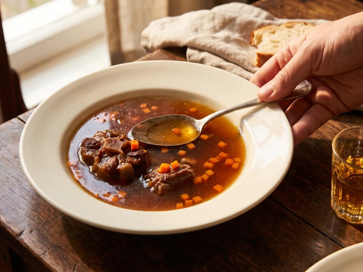 Ox-tail Soup - Chef Juliette