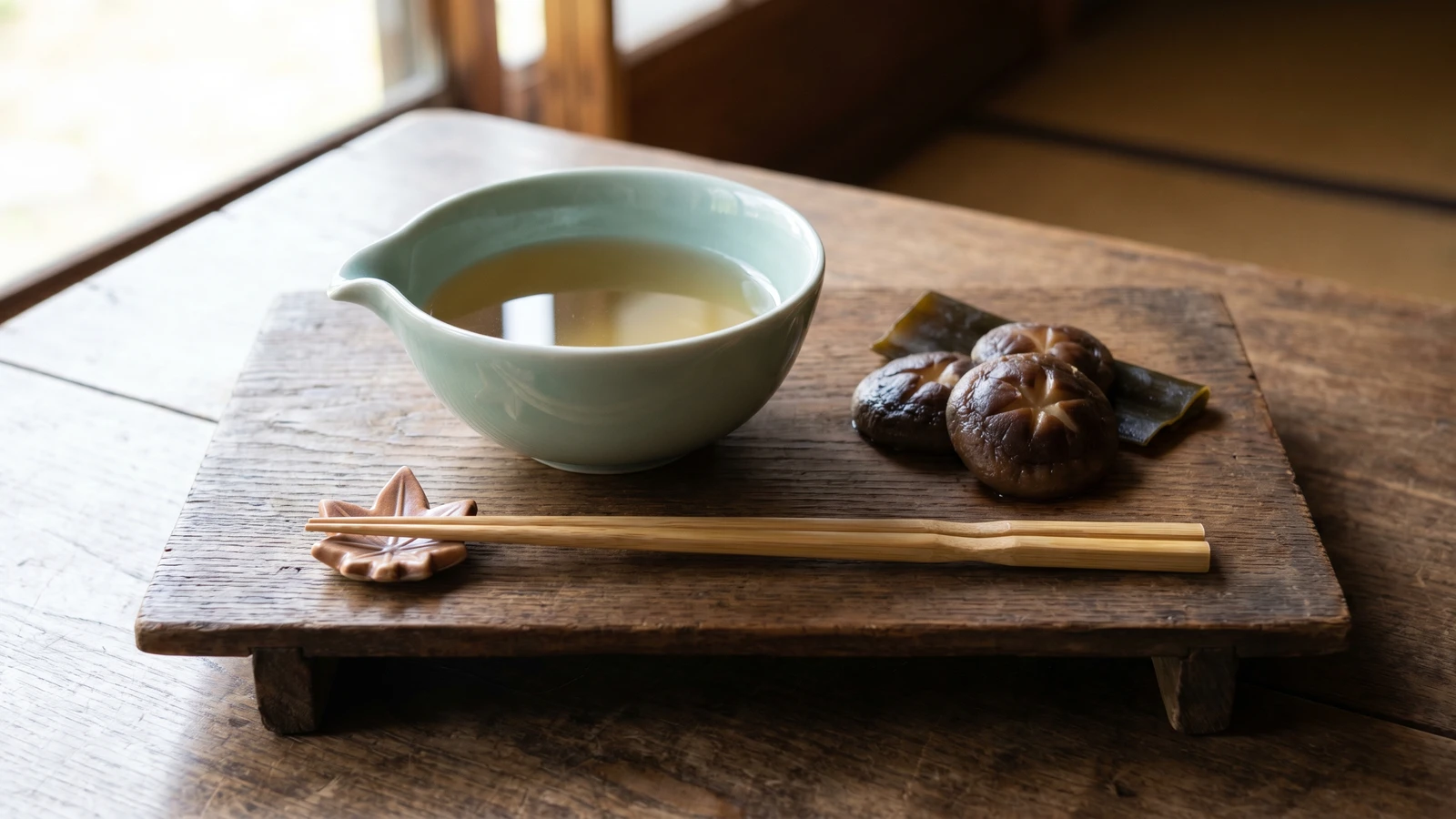 Shōjin Dashi (精進だし, temple kitchen meatless stock)