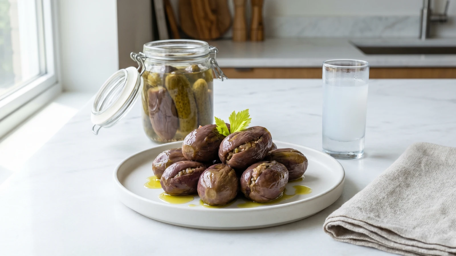 Kalamata Melitzanaki Toursi (Μελιτζανάκι Τουρσί Καλαμάτας)