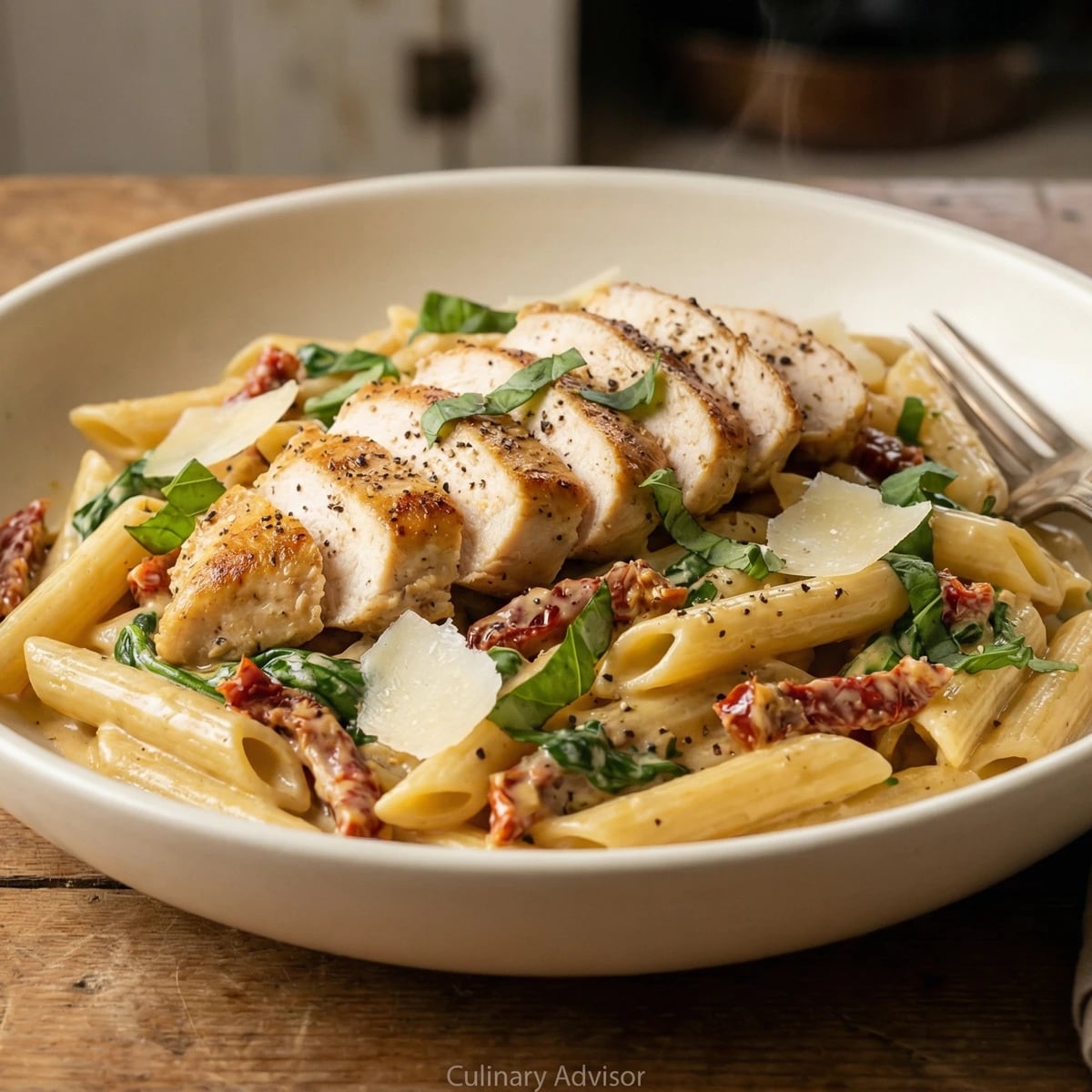 Creamy Tuscan Chicken Pasta