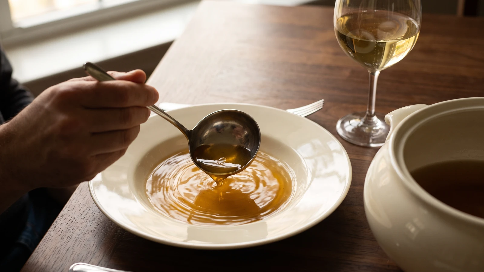 Consommé à l’Essence de Truffle