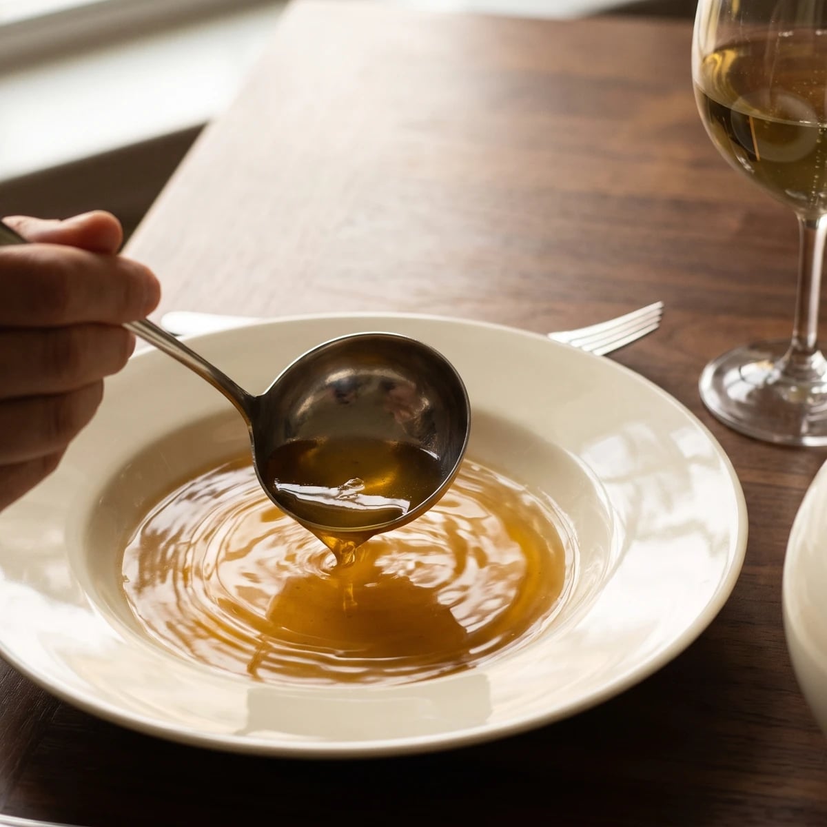 Consommé à l’Essence de Truffle