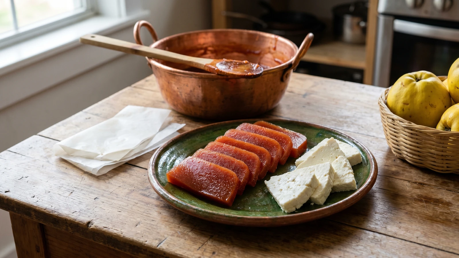 Ate de Membrillo Moreliano con Queso
