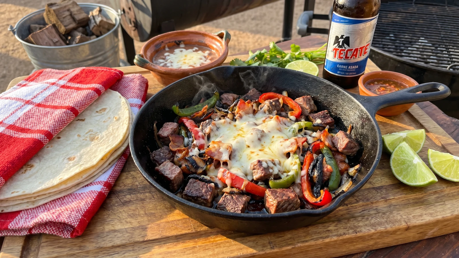 Alambres de Carne Asada Sonorenses