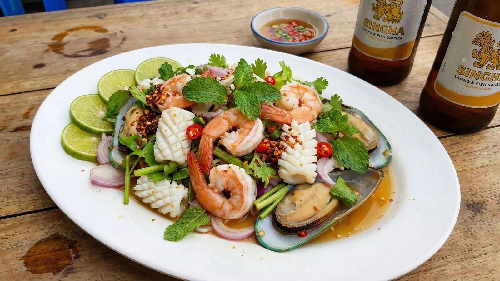 Seafood Salad (Yam Talay)