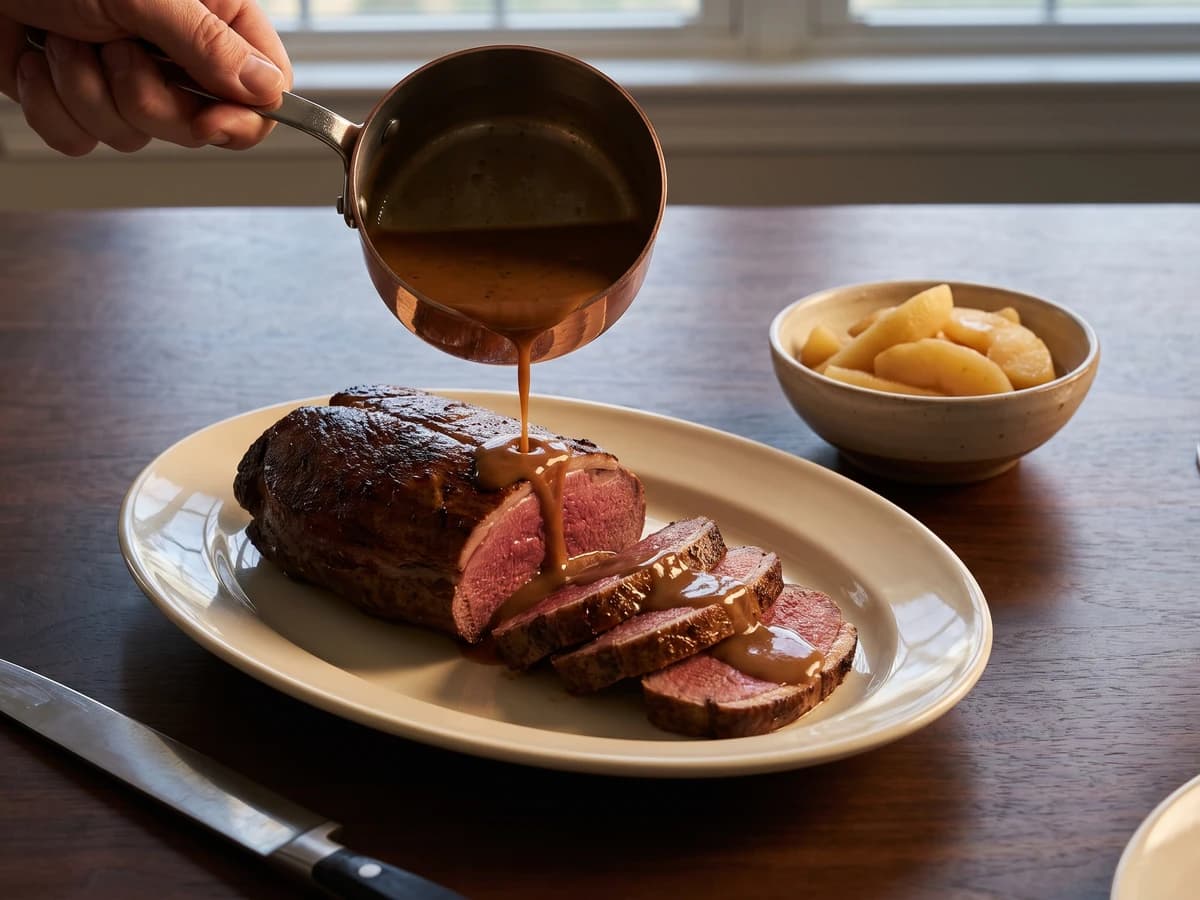 Selle de Chevreuil au Genièvre - Chef Juliette