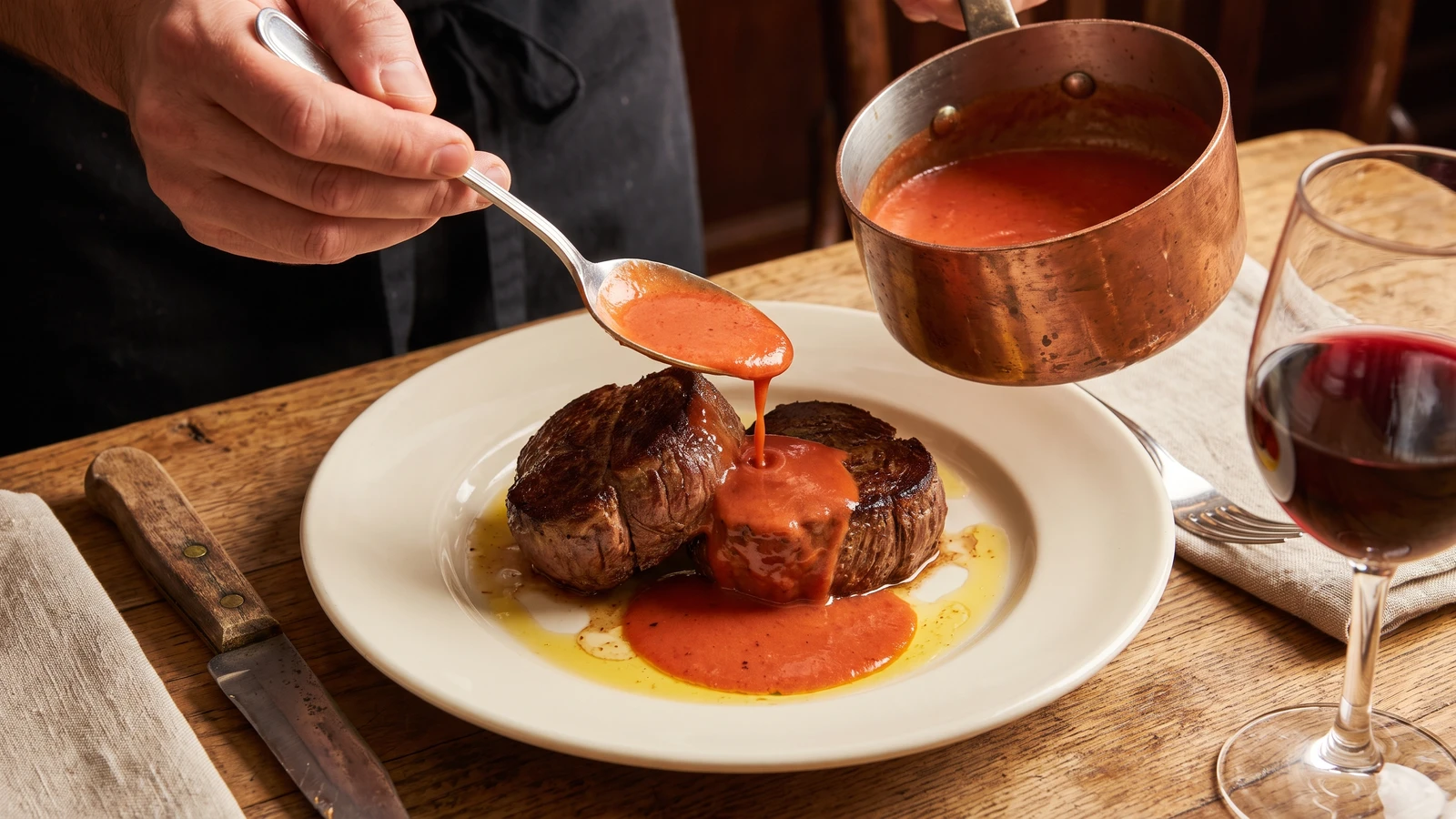 Béarnaise Tomatée Sauce or Choron Sauce