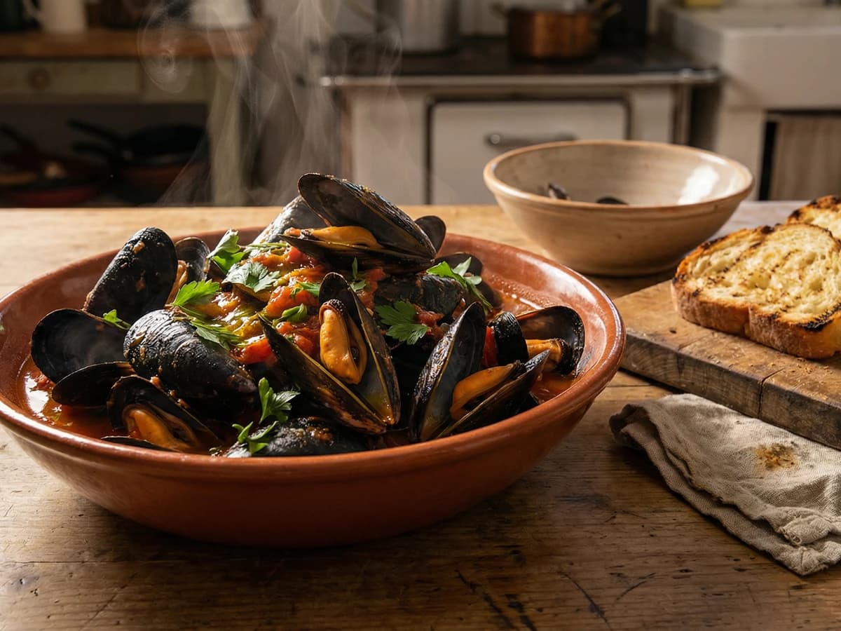 Zuppa di Cozze alla Tarantina - Chef Graziella