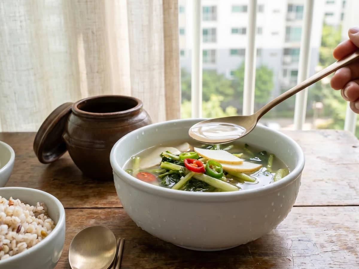 Yeolmu-mul-kimchi (Summer Radish Water Kimchi) - Chef Jeong-sun