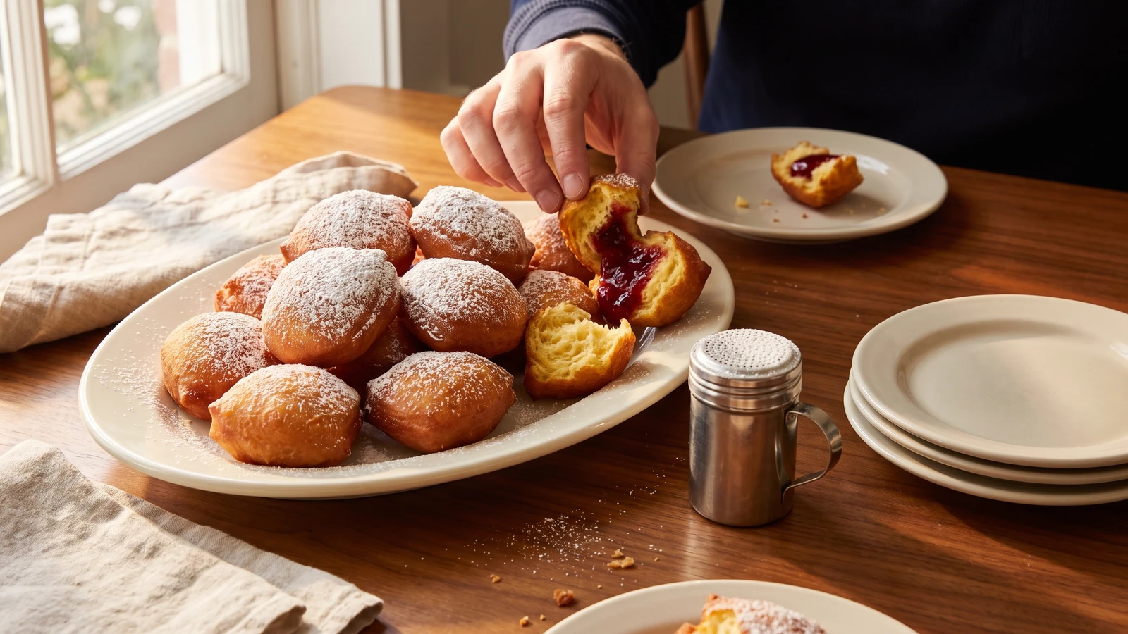 Hot Viennese Fritters