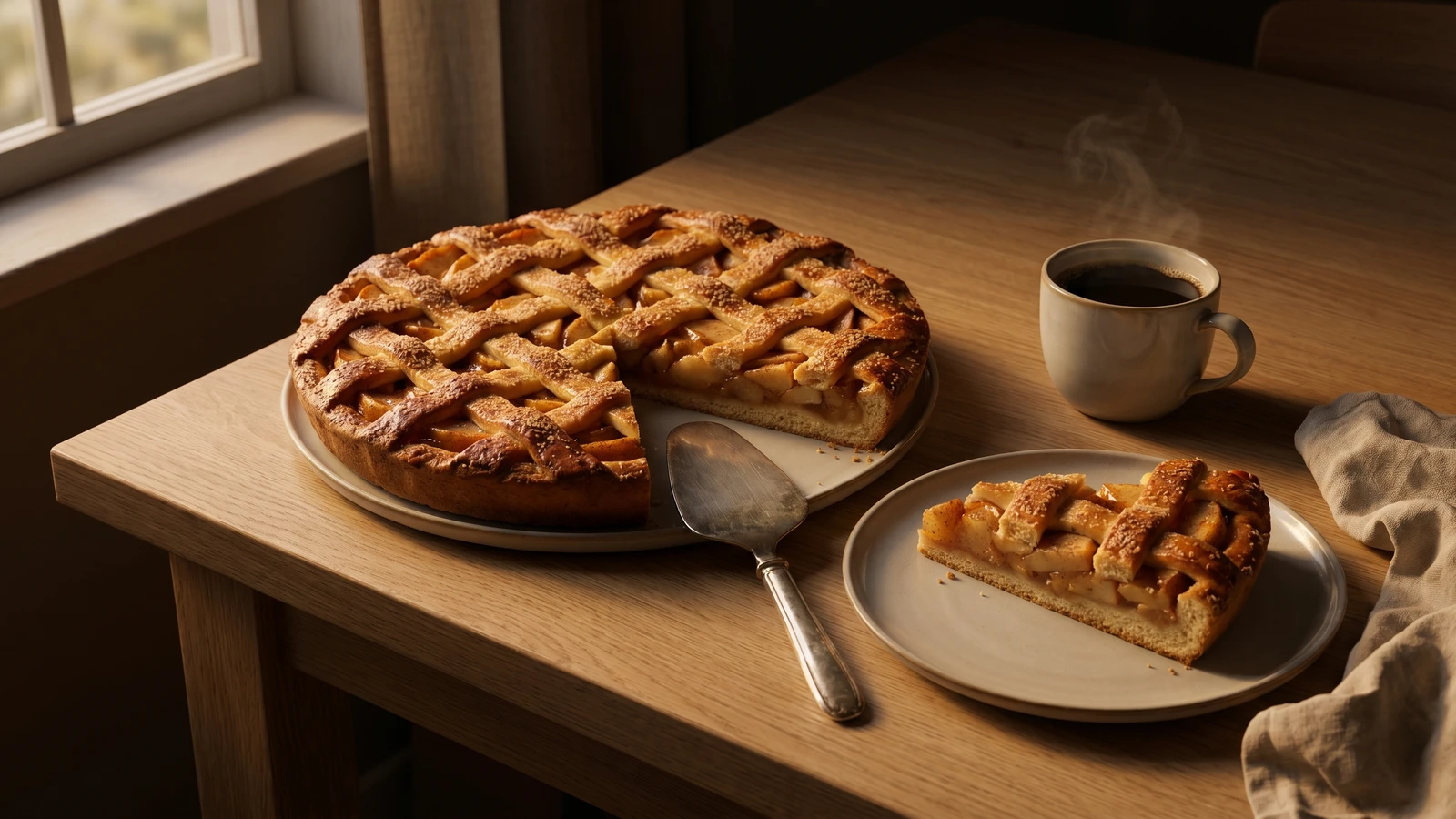 Appelvlaai (Limburg Apple Vlaai)