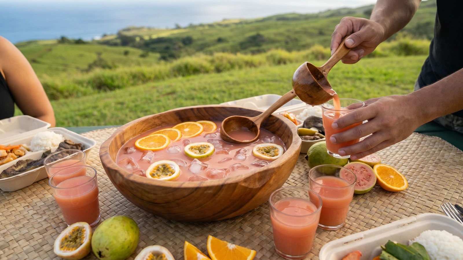 POG (Hawaiian Passion-Orange-Guava Cooler from Maui)