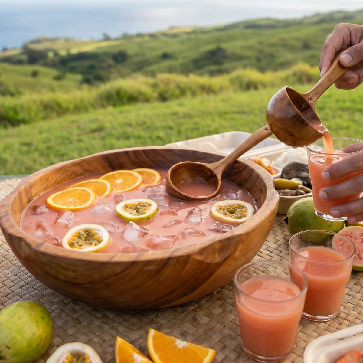 POG (Hawaiian Passion-Orange-Guava Cooler from Maui)