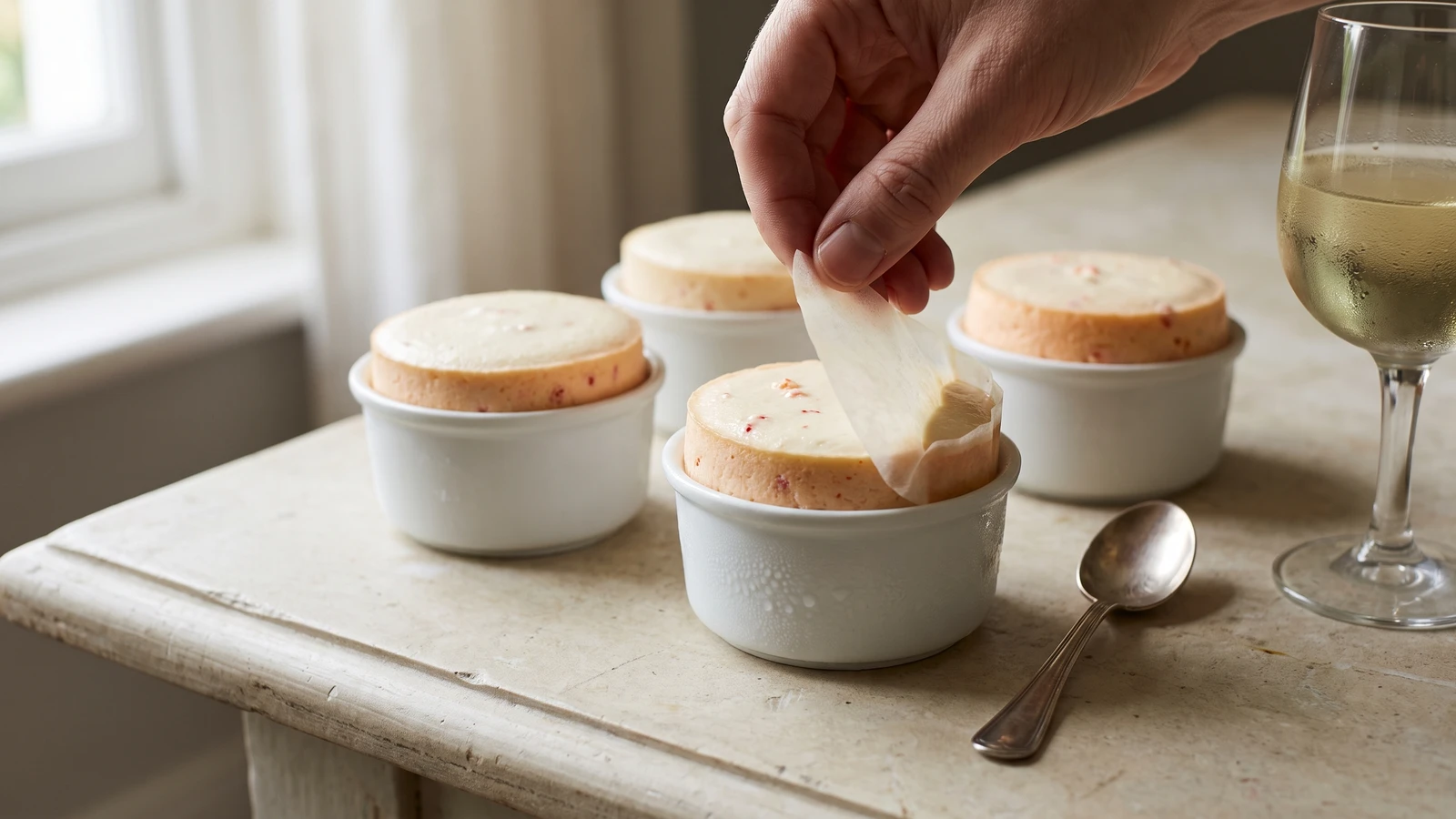 Petits Soufflés Froids d’Écrevisses