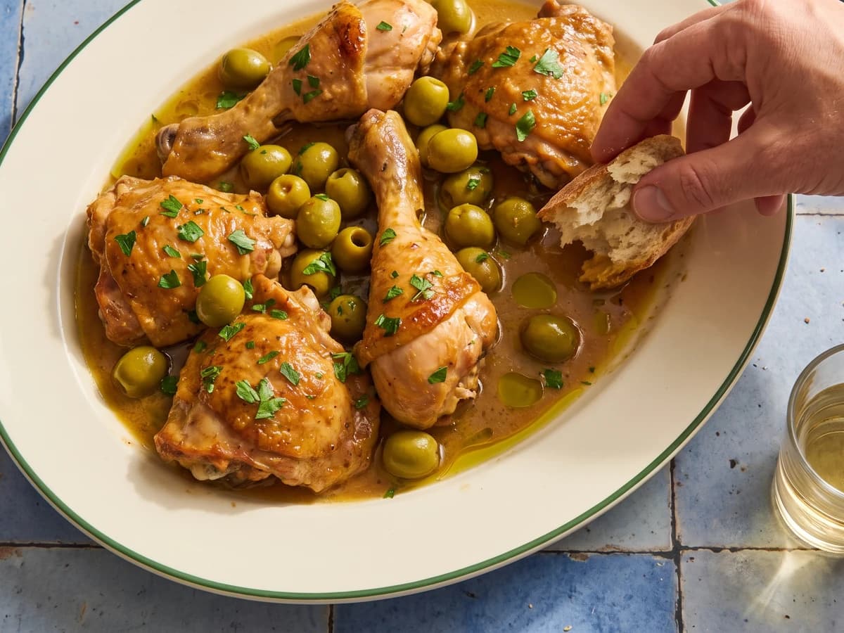 Pollo con Aceitunas a la Sevillana - Chef Isabel