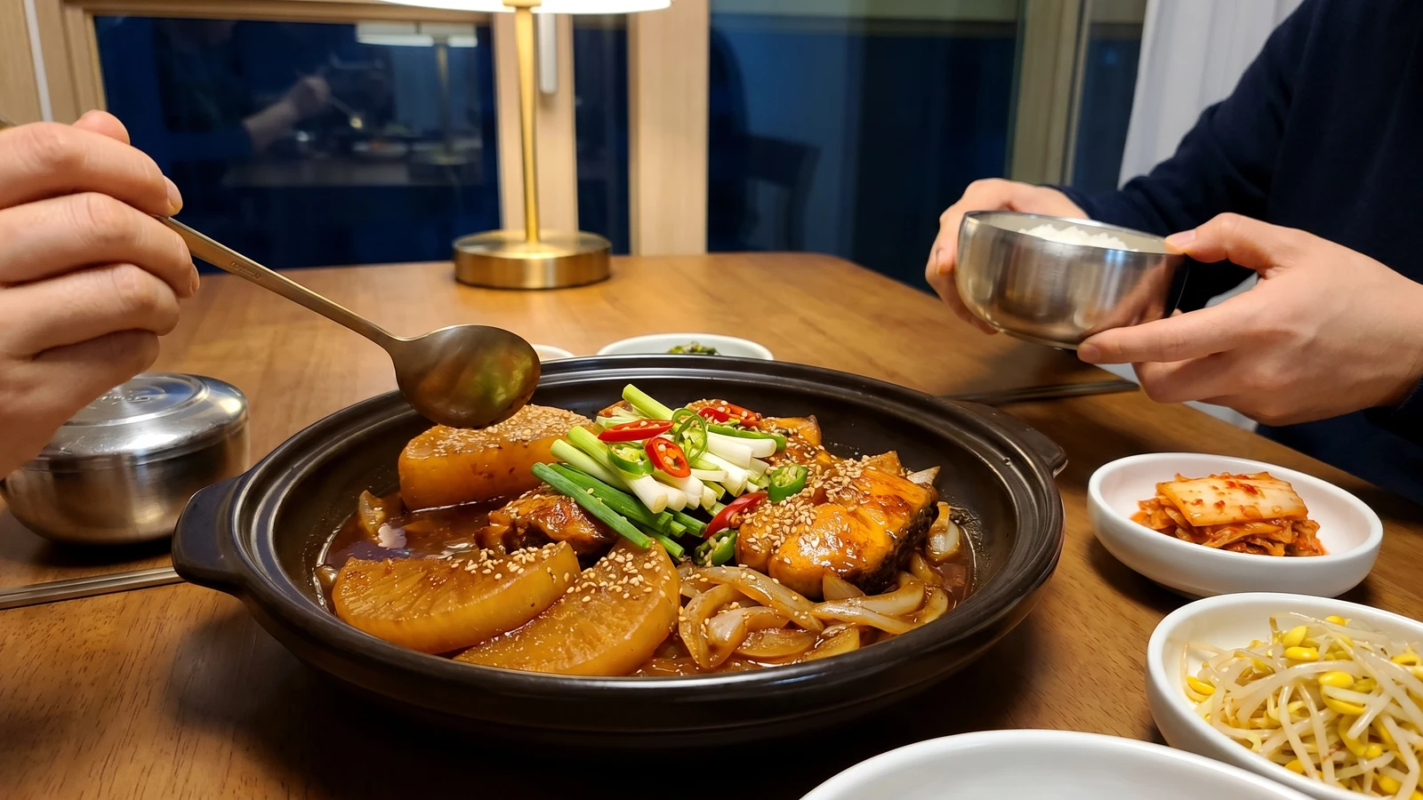 Daegu-jorim (Braised Cod)
