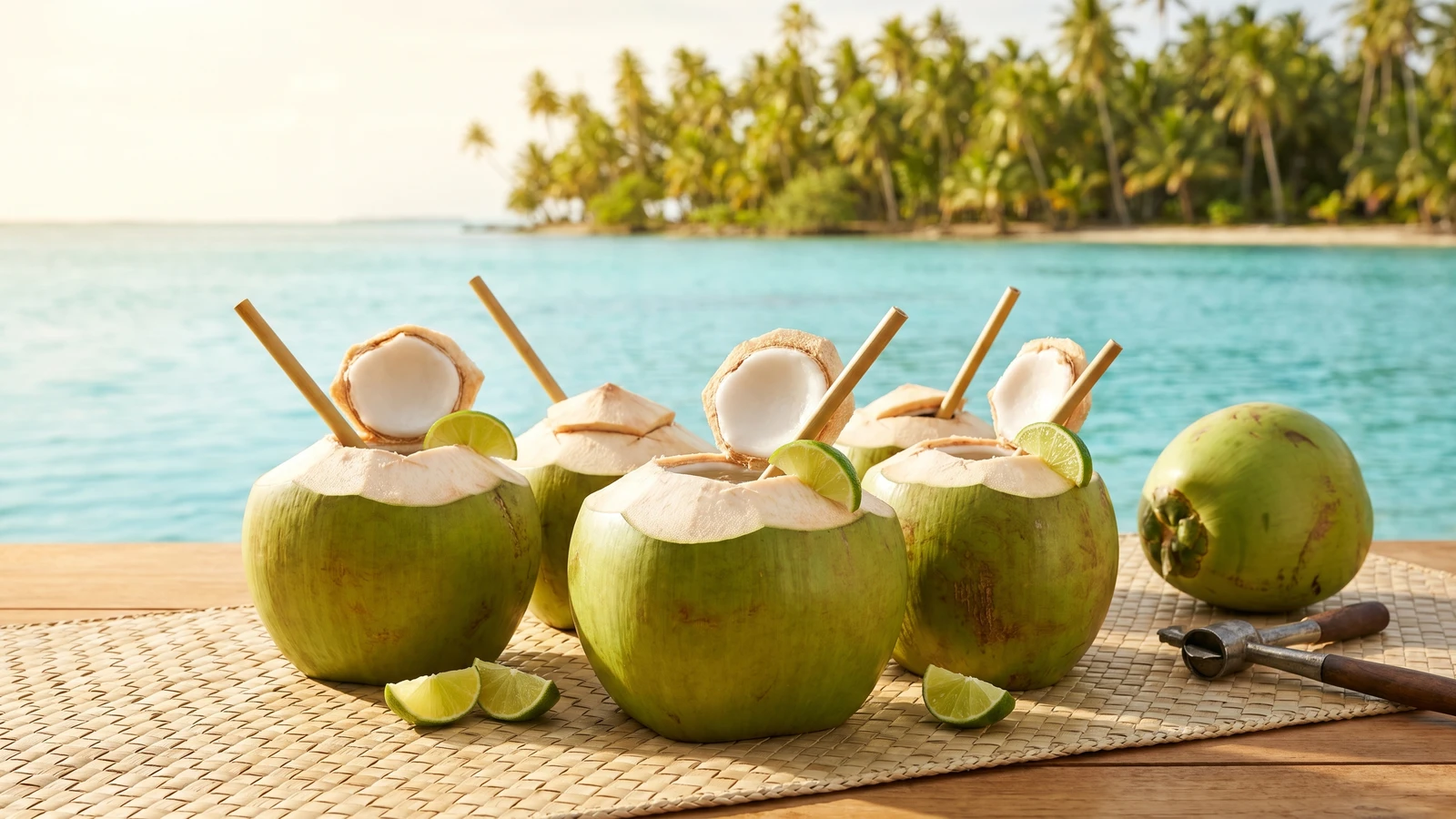 Coco Glacée (Tahitian Chilled Young Coconut)