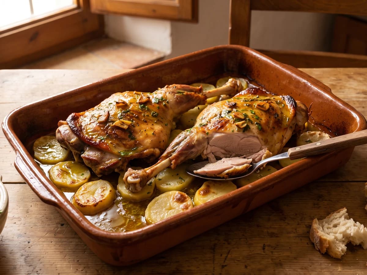 Ternasco de Aragón Asado - Chef Isabel