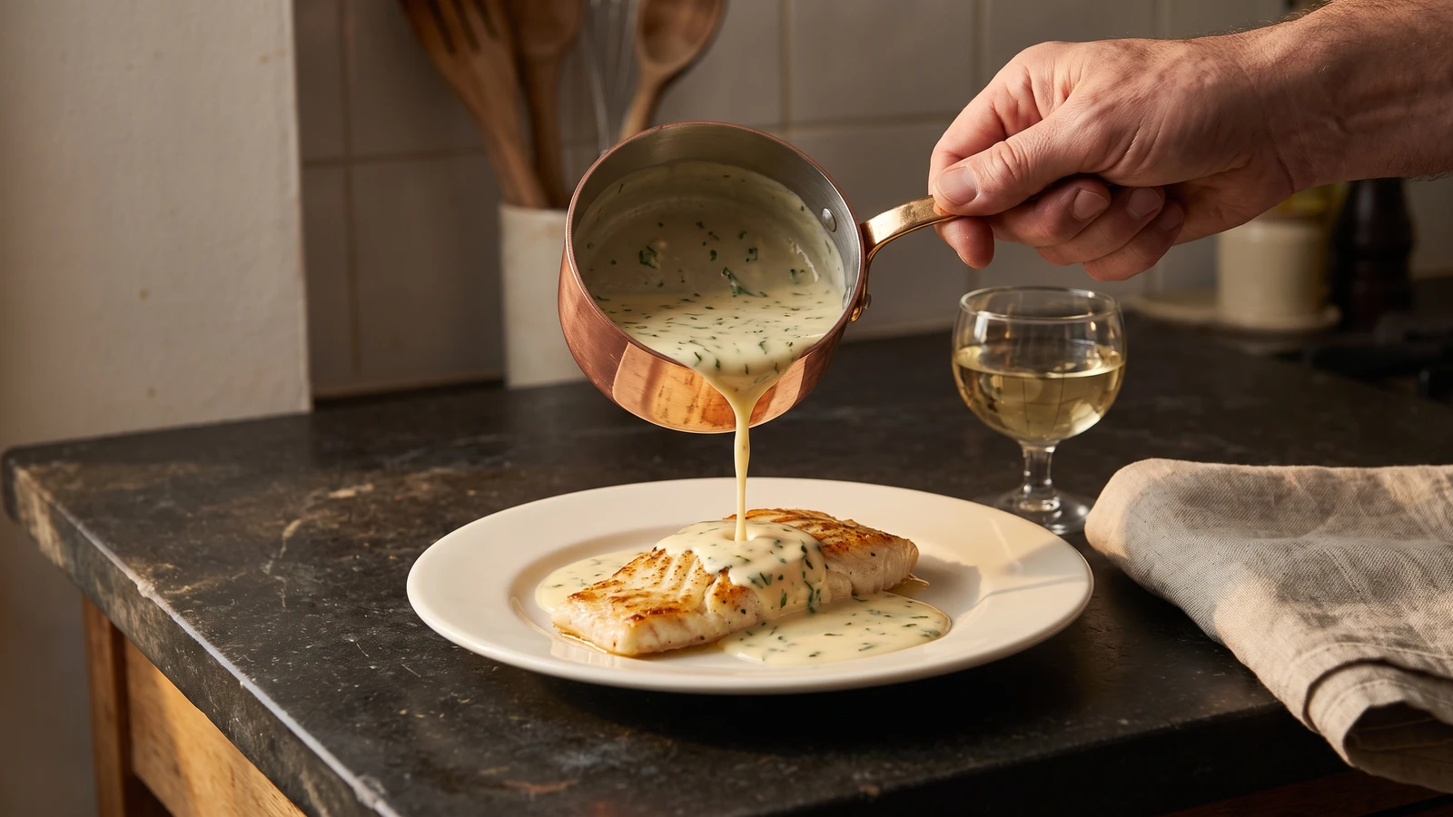 Bonnefoy Sauce, or White Bordelaise Sauce