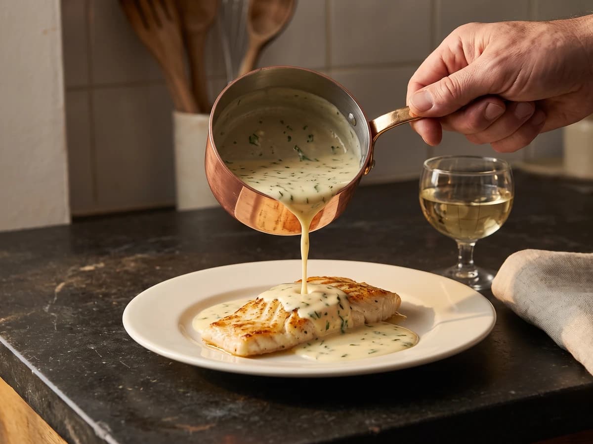 Bonnefoy Sauce, or White Bordelaise Sauce - Chef Juliette