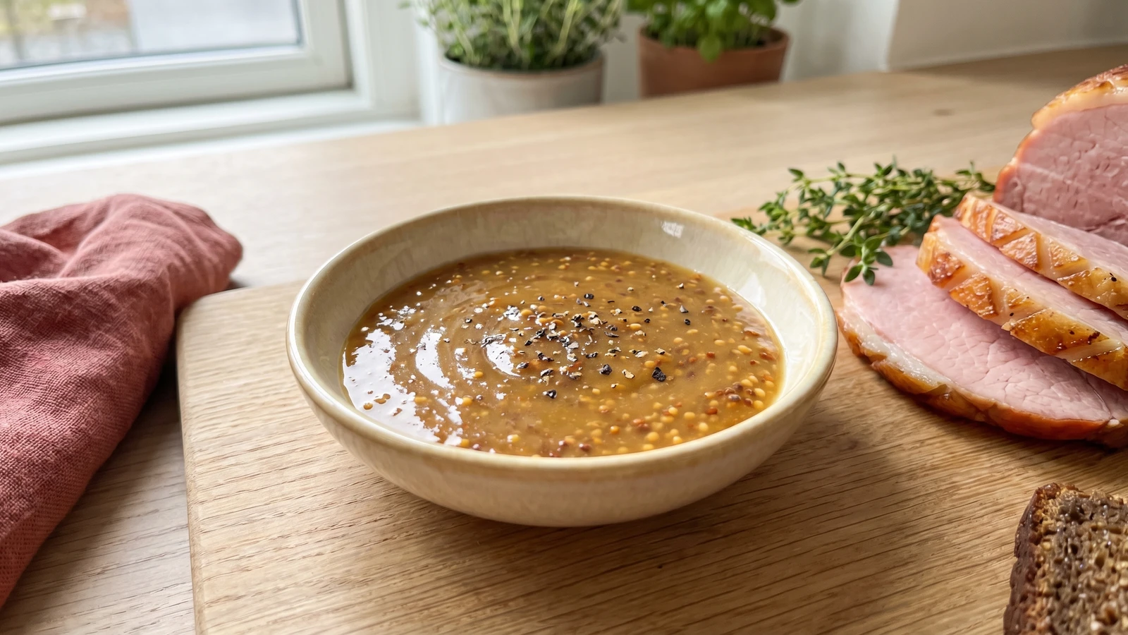 Honning-Sennep til Juleskinke