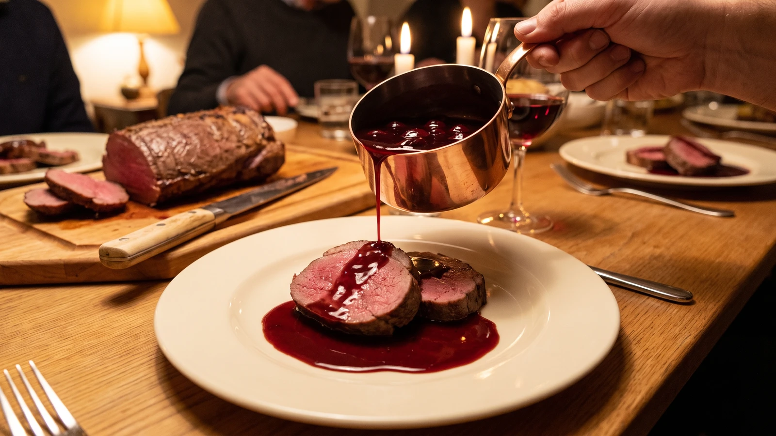 “Escoffier” Cherry Sauce