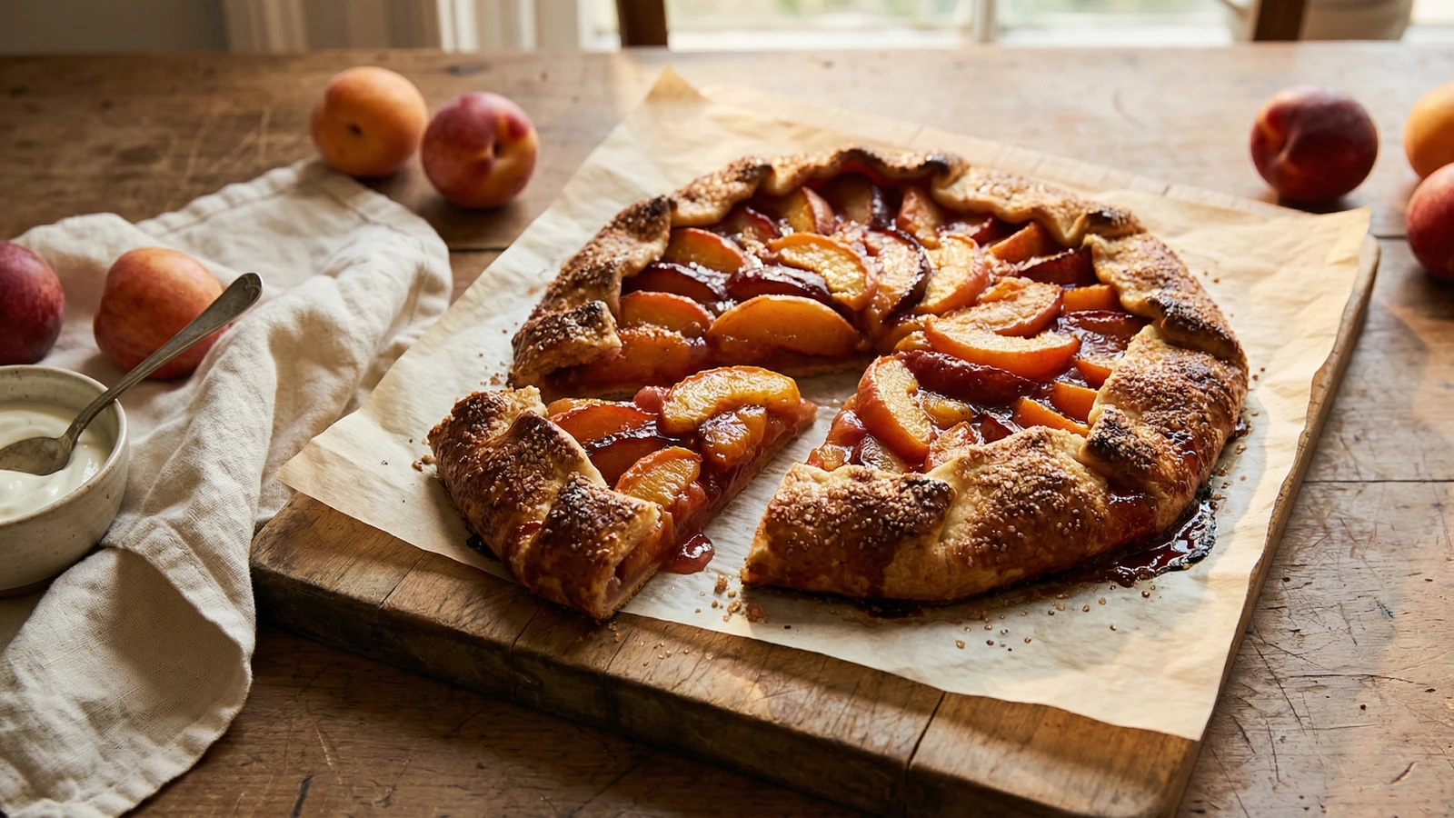 Rustic Stone Fruit Galette