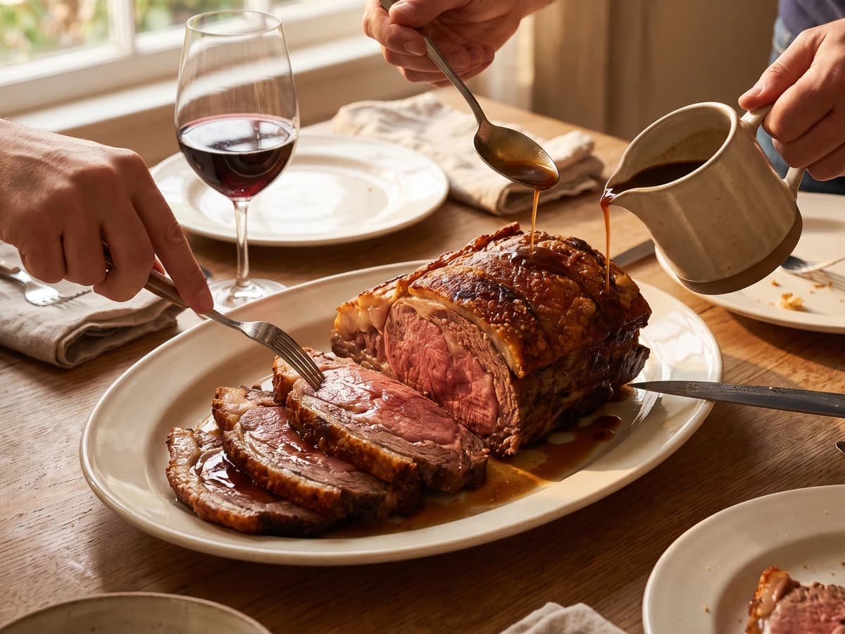 Roast Ribs of Beef - Chef Juliette