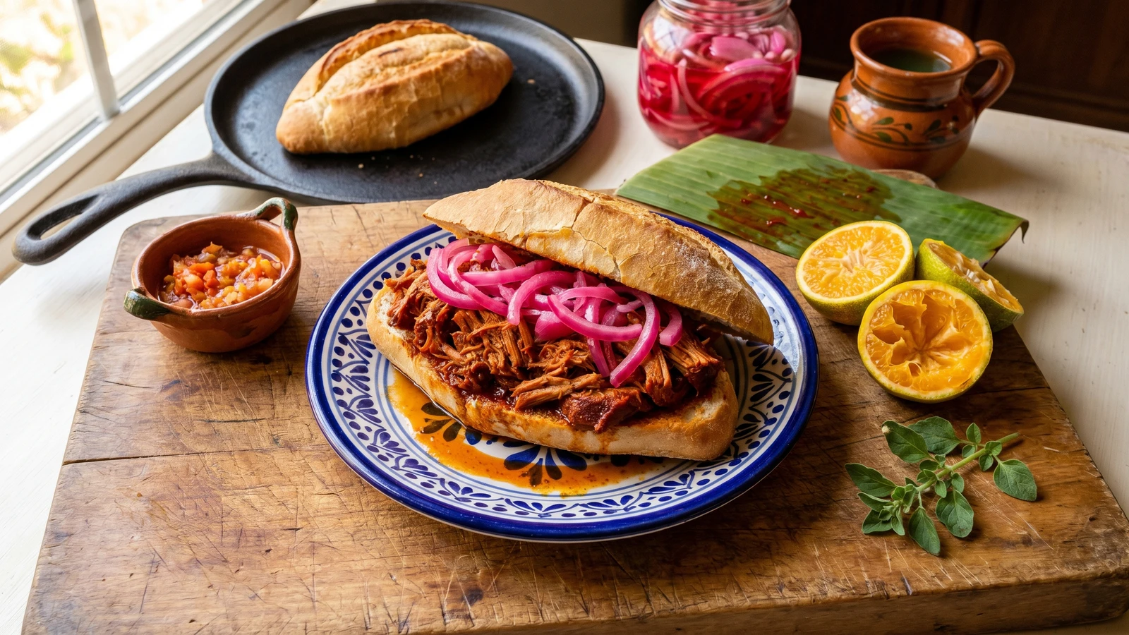 Torta de Cochinita Pibil