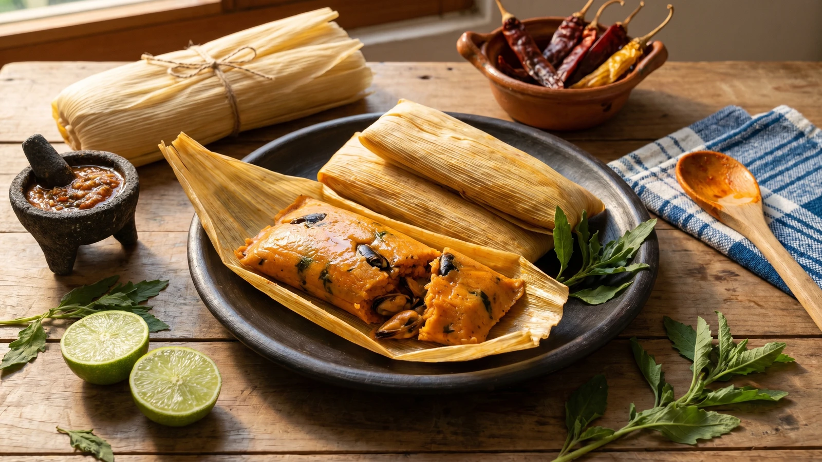 Tamales de Tichinda de la Costa Chica