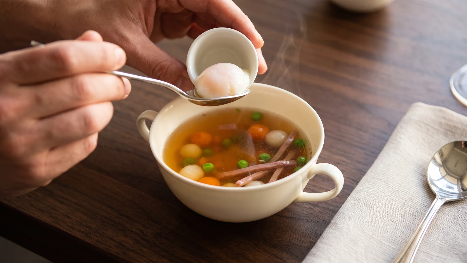 Consommé Colombine