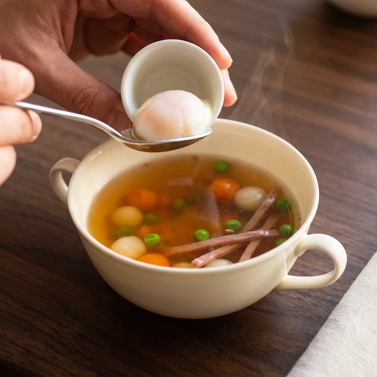 Consommé Colombine