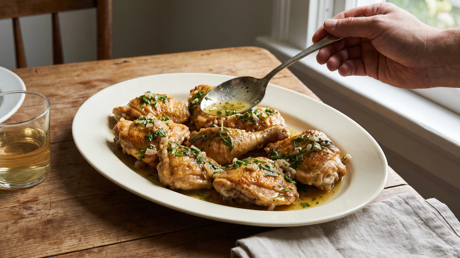 Poulet Sauté aux Fines Herbes
