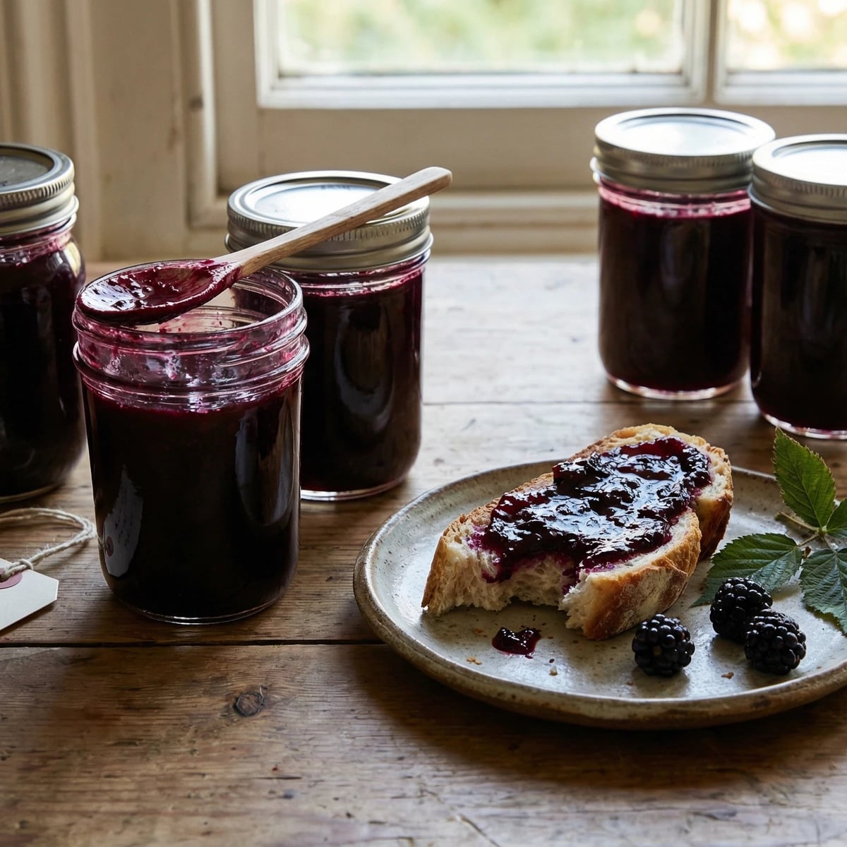 Blackberry and Apple Jam