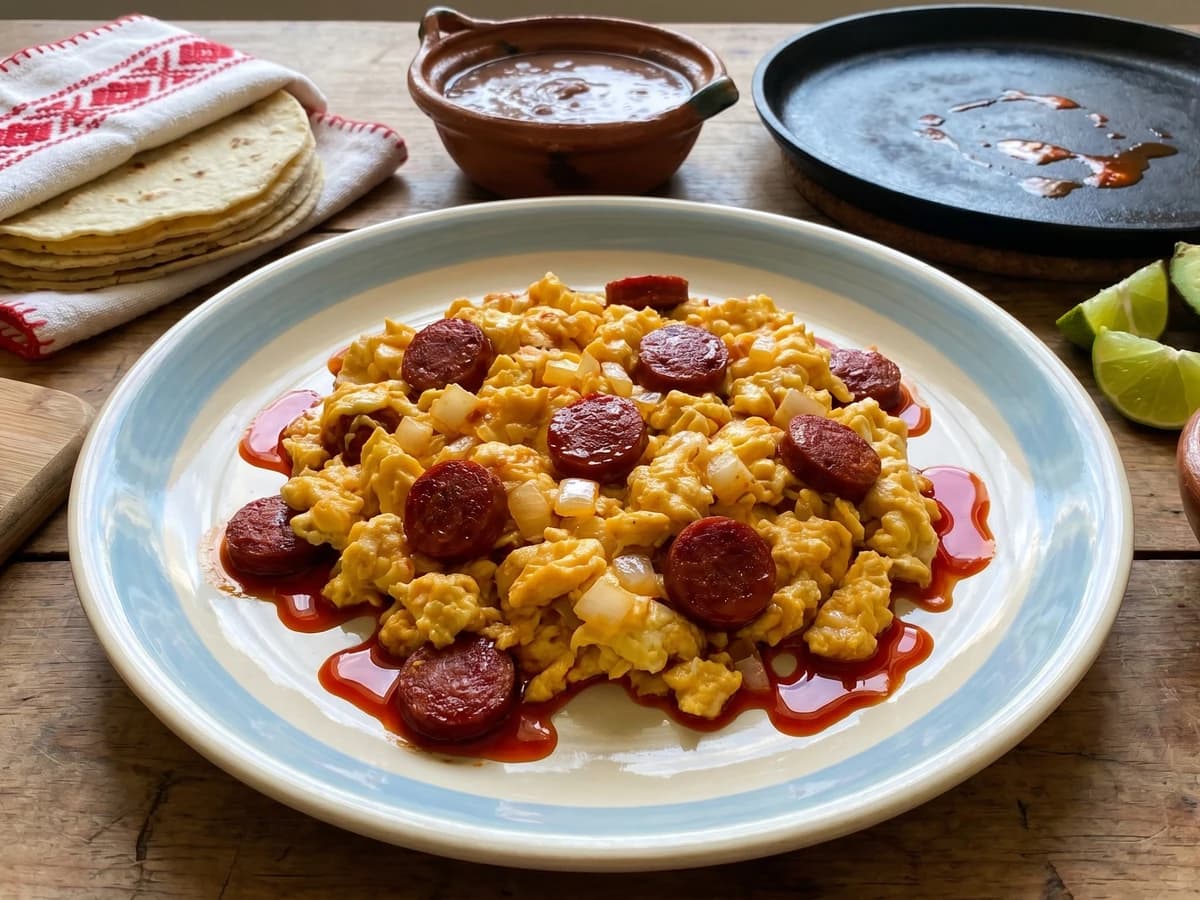 Longaniza de Valladolid con Huevo