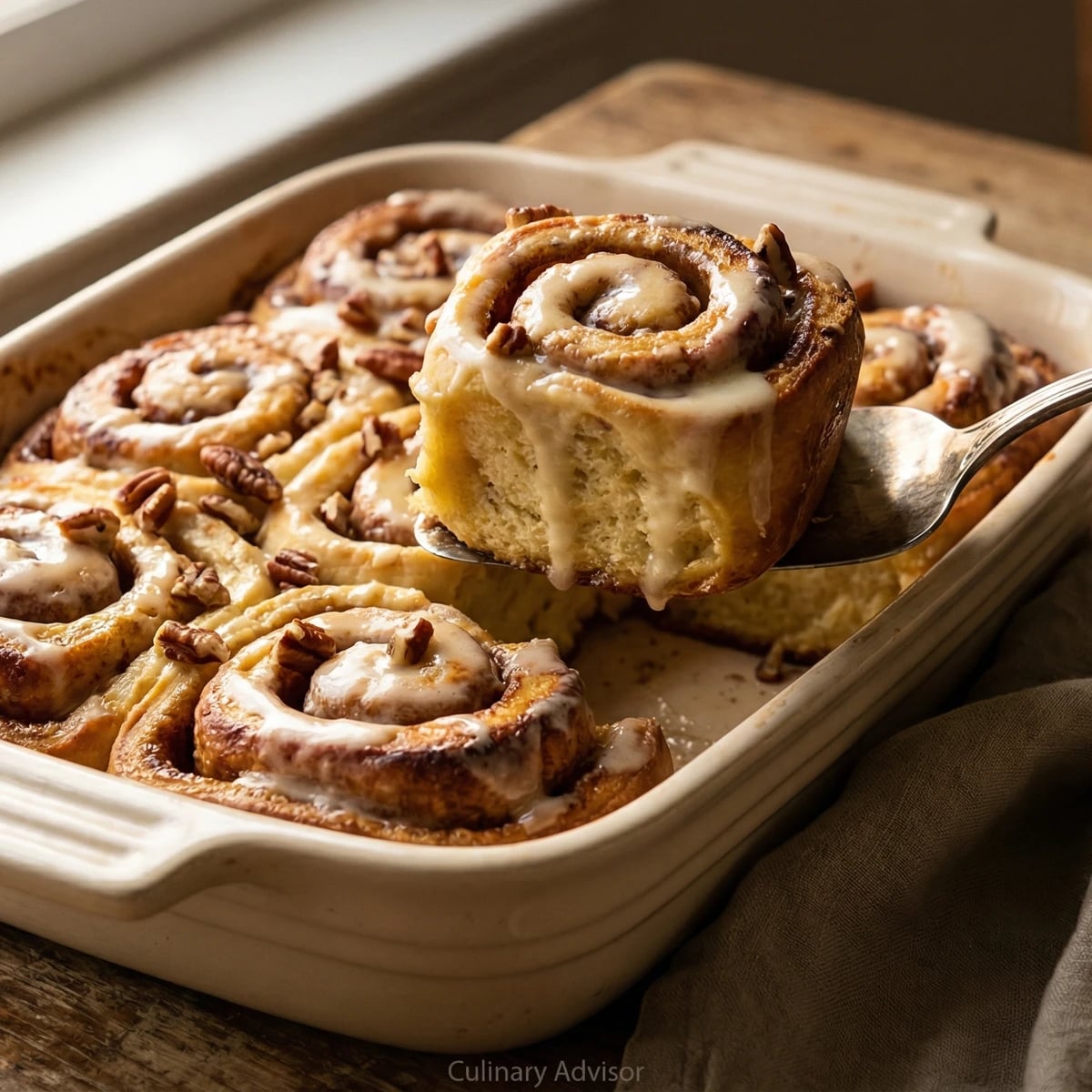 Pain Perdu Cinnamon Rolls