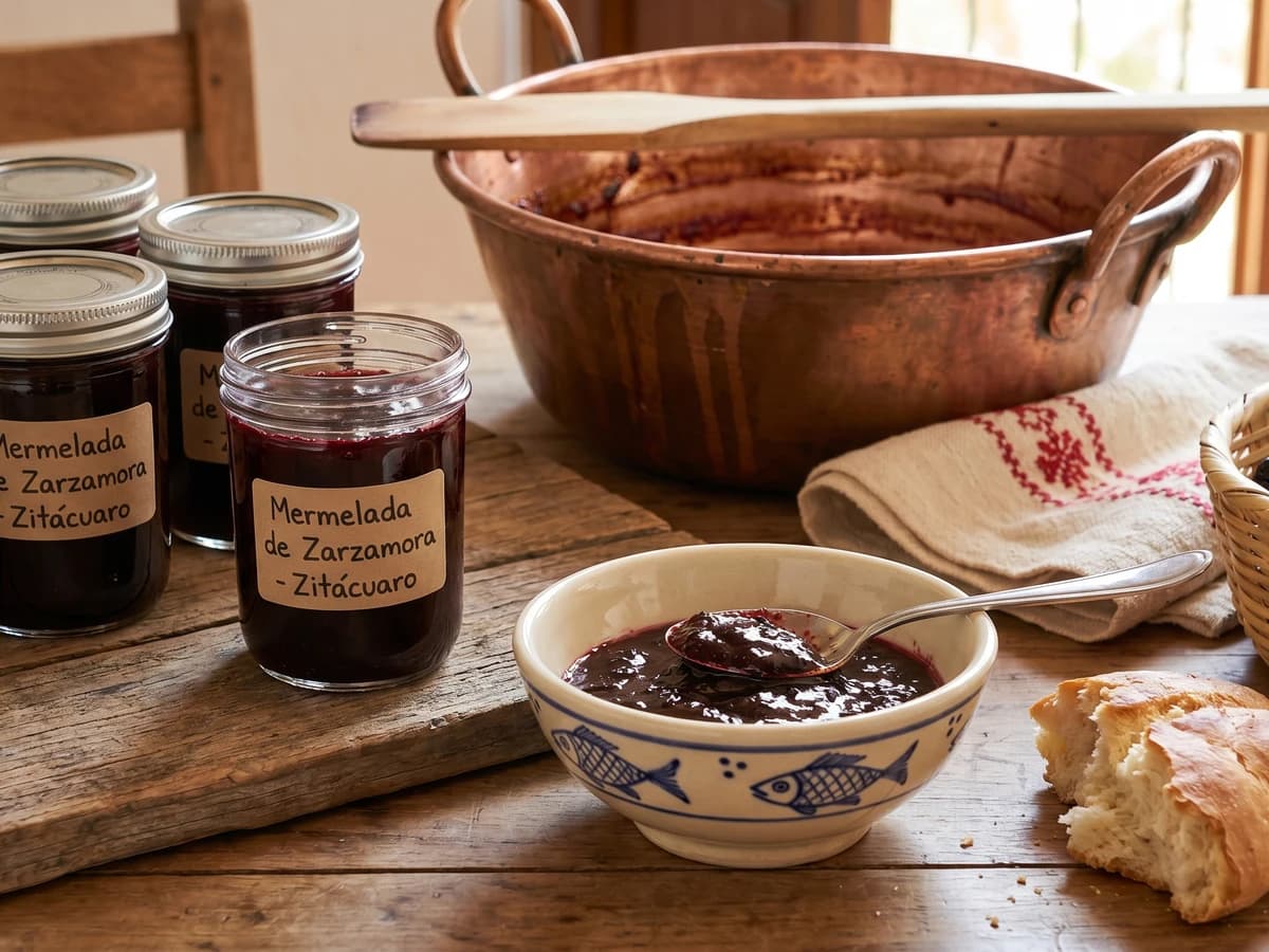 Zitácuaro Blackberry Jam (Mermelada de Zarzamora) - Chef Lupita