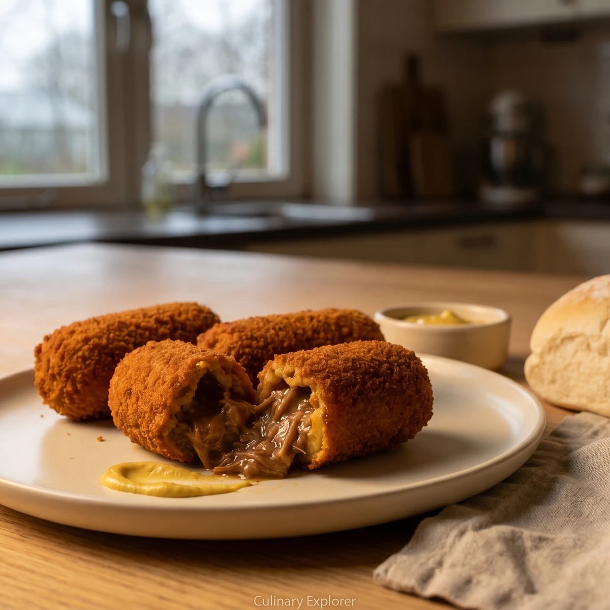 Vleeskroket (Dutch Beef Croquette)