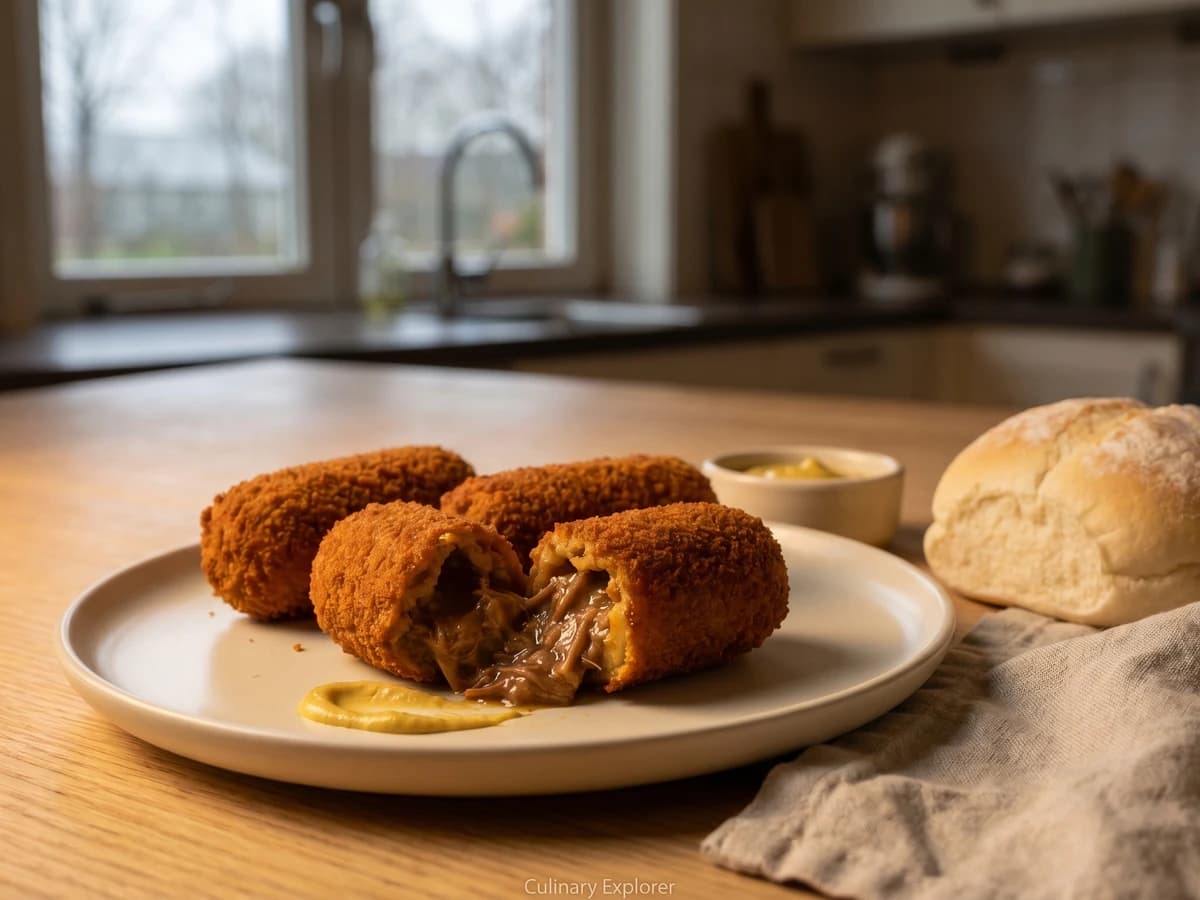 Vleeskroket (Dutch Beef Croquette) - Chef Joost