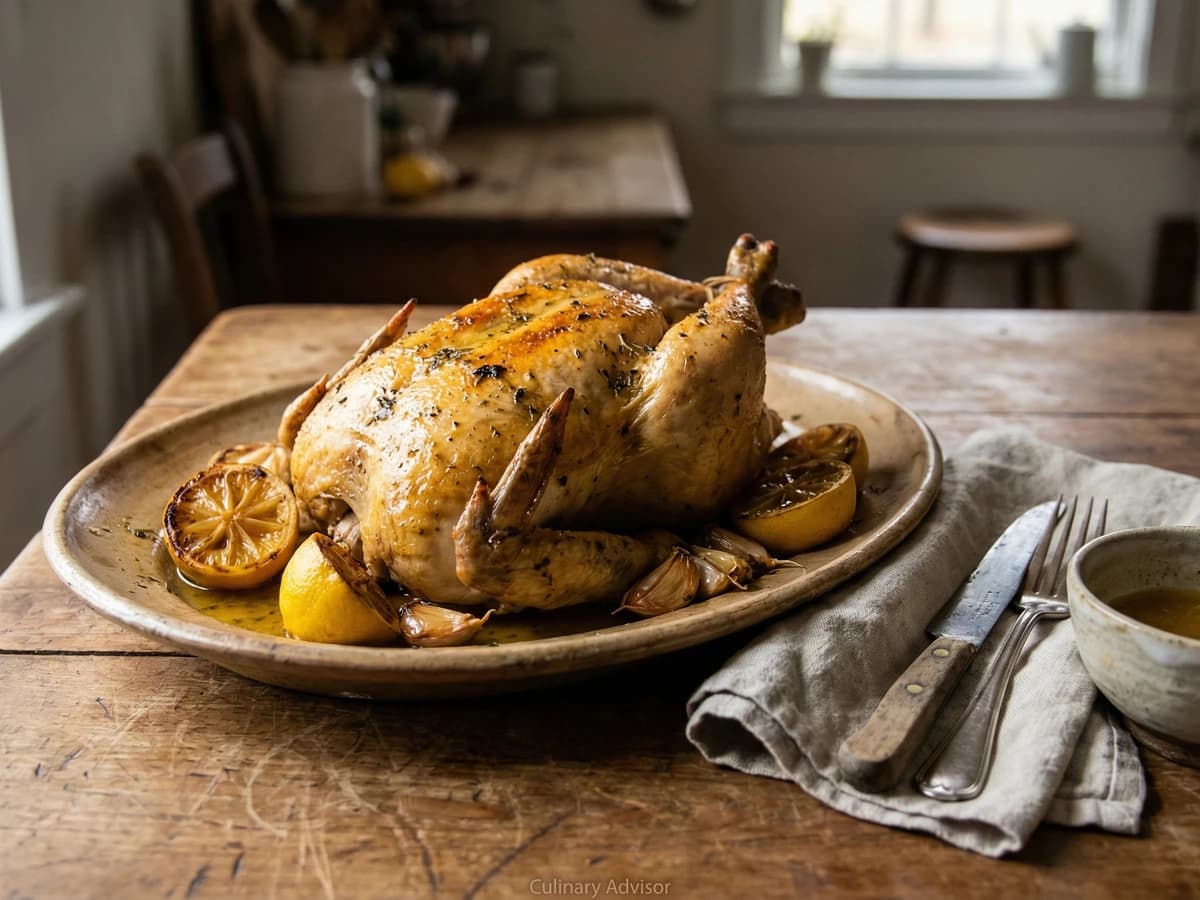 Pollo ai Limoni alla Siciliana