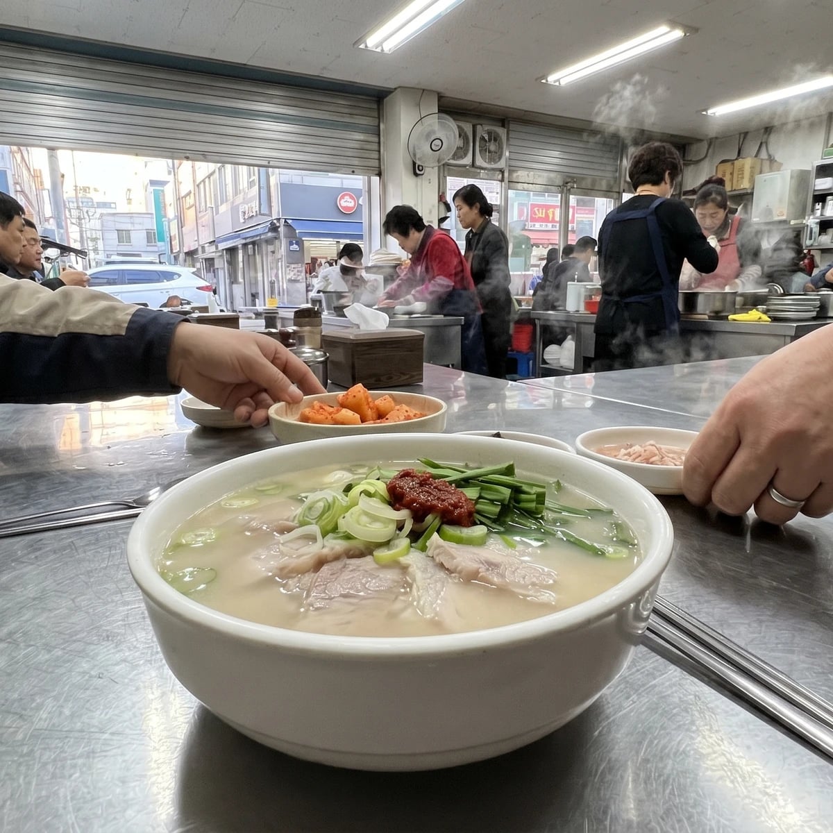 Dwaeji-gukbap (Busan Pork and Rice Soup)